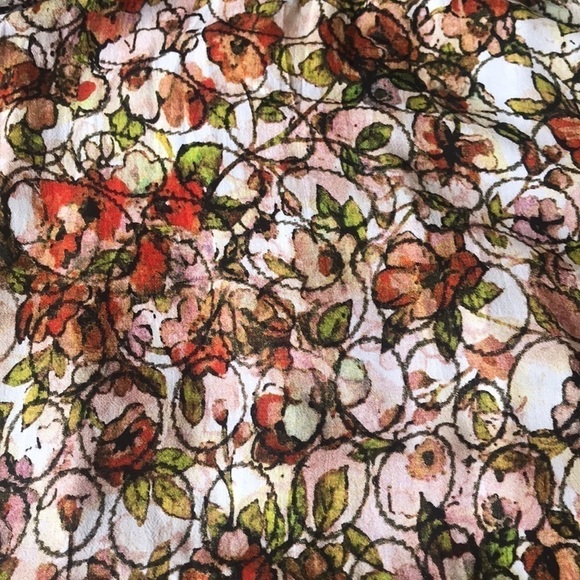 Minkpink Floral Print High Low Ruffle‎ Hemline Sleeveless Flowy Dress - Picture 3 of 11